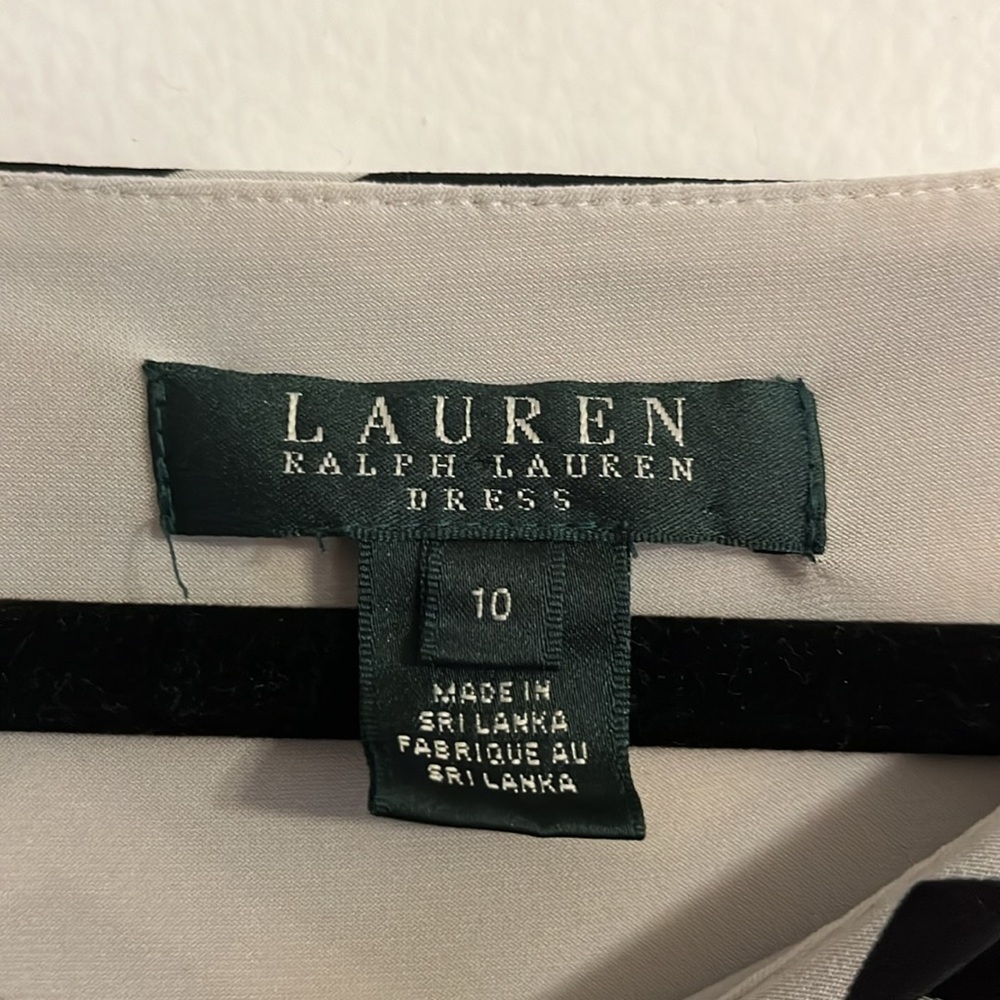 Ralph Lauren Chevron Faux Wrap Dress - Picture 2 of 4